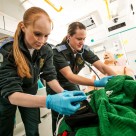 Paramedics on Oil Rig