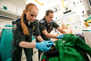 Paramedics on Oil Rig